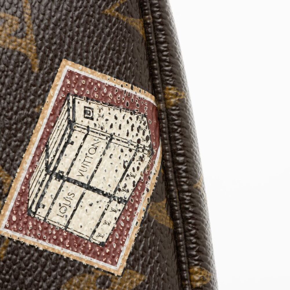 Louis Vuitton Limited Edition Monogram Canvas Patches Mini Pochette Accessoires - Picture 11 of 14